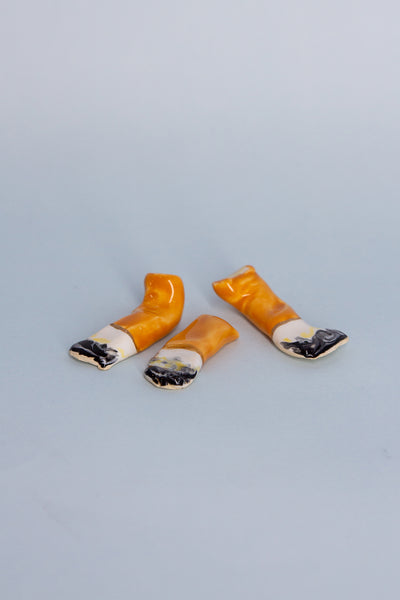 Squashed Out Cigarette Butt