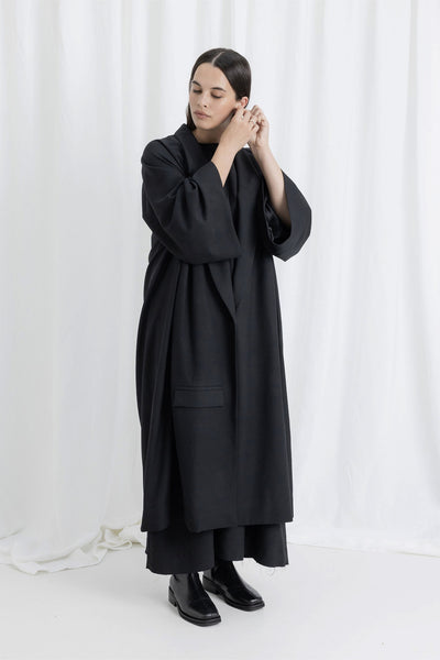 Over Coat | Black