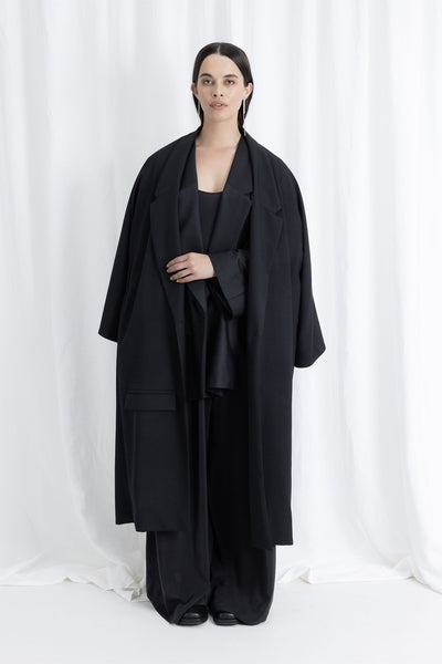 Over Coat | Black