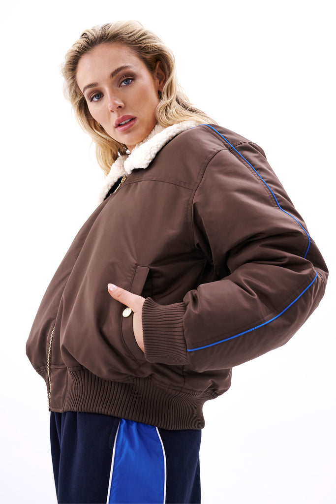 Double Play Jacket | Chesnut