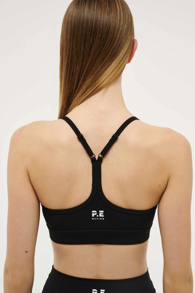 Signature Sports Bra | Washed Black