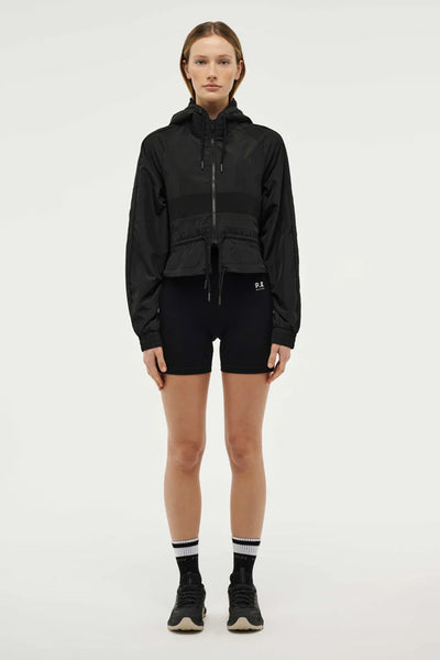 Cropped Man Down Jacket | Black