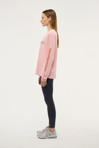 Streamline LS Top | Washed Crystal Rose