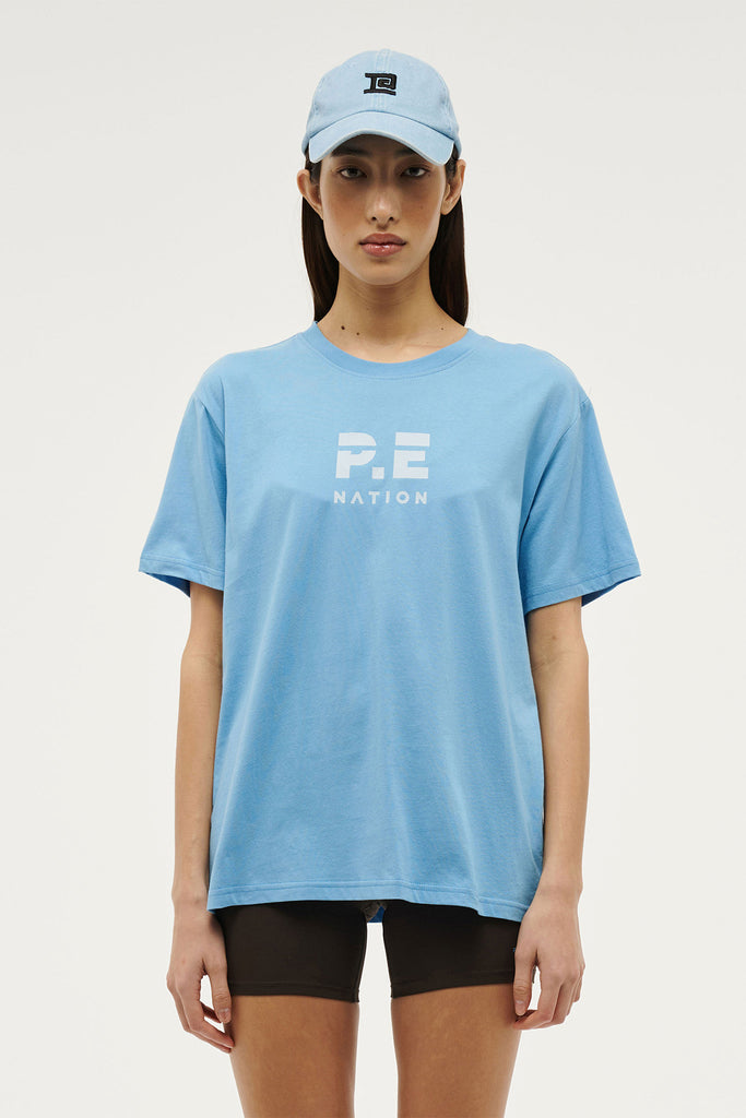 Heads Up 2 Tee | Bright Blue