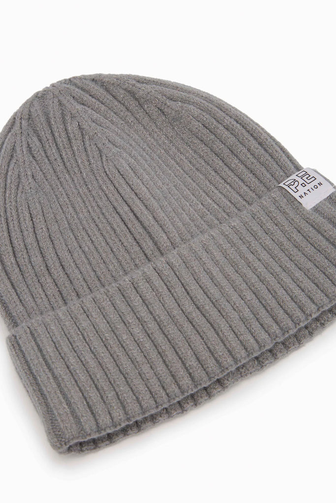 Target Line Beanie | Grey Marl