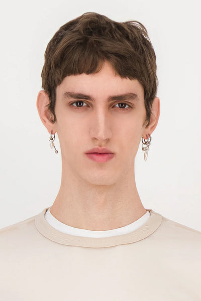 Palmer Earrings Set | Palladium