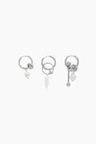 Palmer Earrings Set | Palladium - Company Store