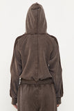 Zip Up Acid Wash Hoodie | Soil - Company Store