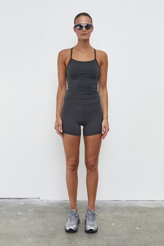 Racer Back Tank | Grey - Company Store
