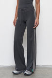 Straight Leg Tie Up Pant | Grey Stripe - Company Store