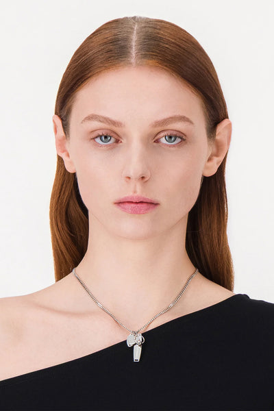 Ronnie Necklace | Palladium