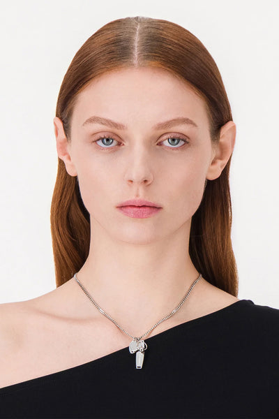 Ronnie Necklace | Palladium