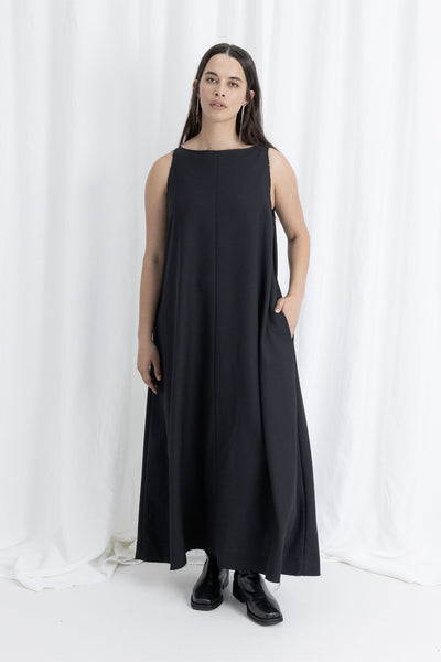 Raw Edge Shift | Black