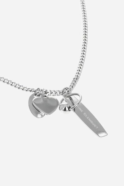 Ronnie Necklace | Palladium