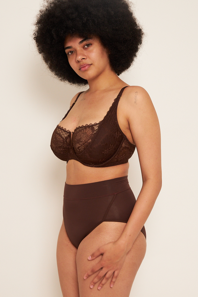 The Balconette Bra | Sable