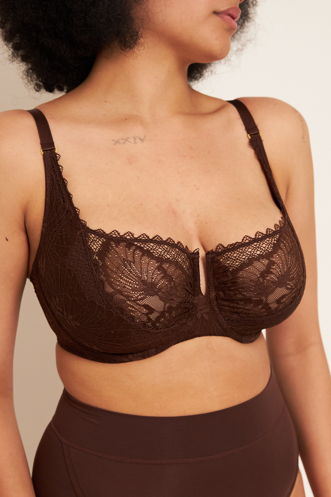 The Balconette Bra | Sable