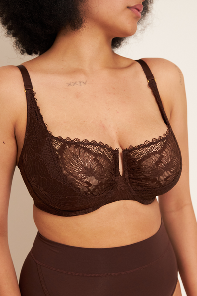 The Balconette Bra | Sable