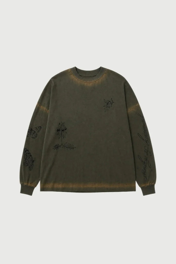 Cupid Long Sleeve Top | Khaki