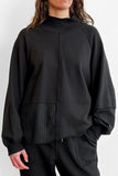 Grounded Sweater | Black/Pinstripe