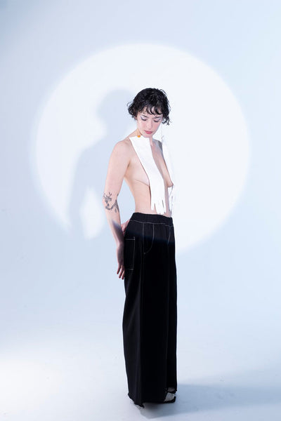 Bless Wide Pants | Black