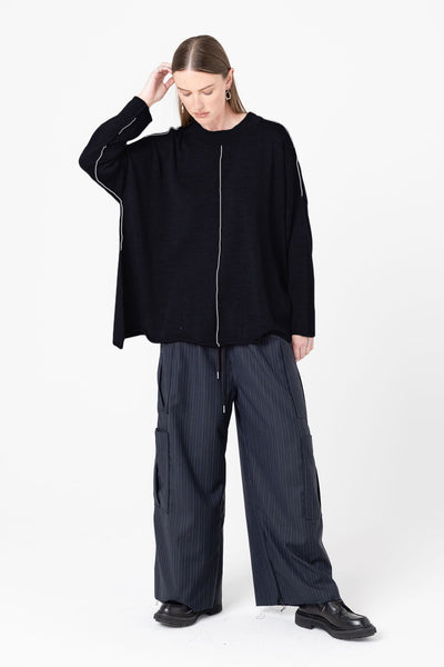 Fine Line Crew | Black
