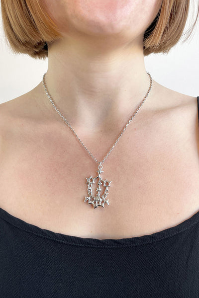 Castle in the Sky Pendant | Silver