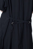 Court Dress | Black Seersucker - Company Store