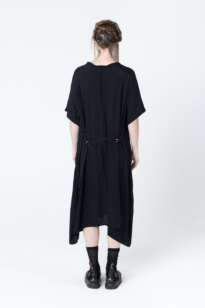 Court Dress | Black Seersucker - Company Store