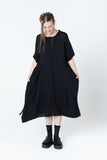 Court Dress | Black Seersucker - Company Store