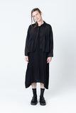 Court Dress | Black Seersucker - Company Store