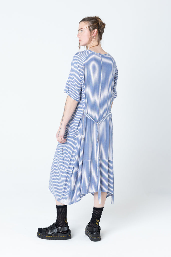 Court Dress | Blue Stripe - Company Store