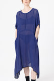 Circle Dress | Cobalt Lace