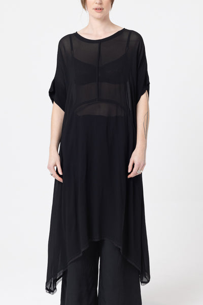 Circle Dress | Black Lace