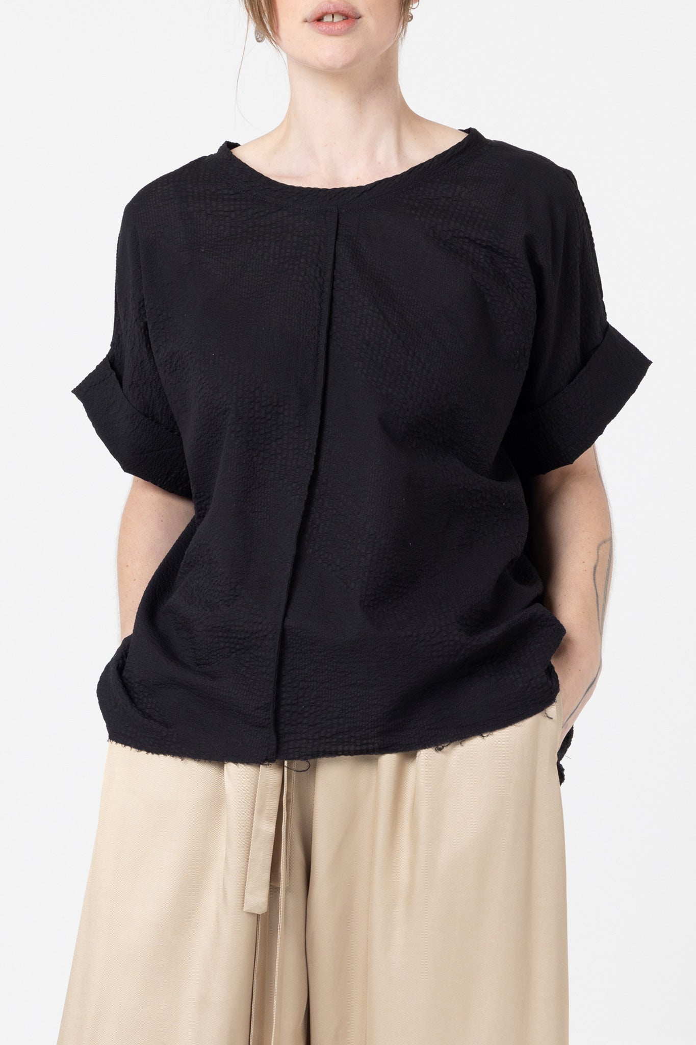Company of Strangers | Object Tee | Black
