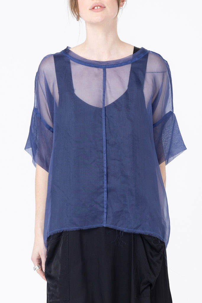 Object Tee | Cobalt Sheer