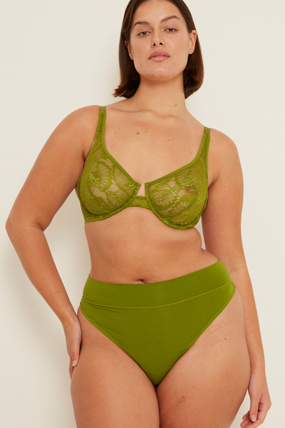 The Teardrop Bra | Fennel