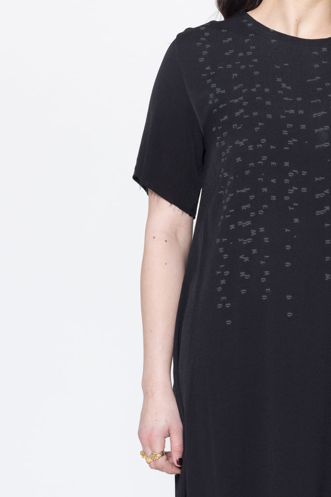 Alters Dress | Black Scatter