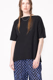 Motto Tee | Black Rib