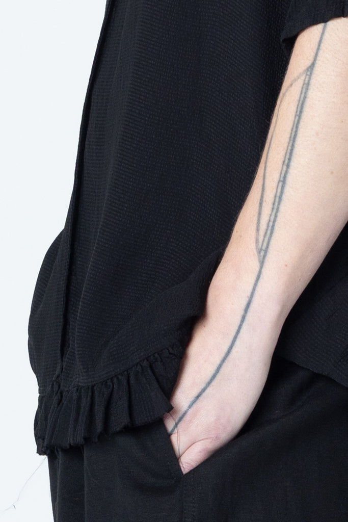 Dance Tee | Black Seersucker - Company Store