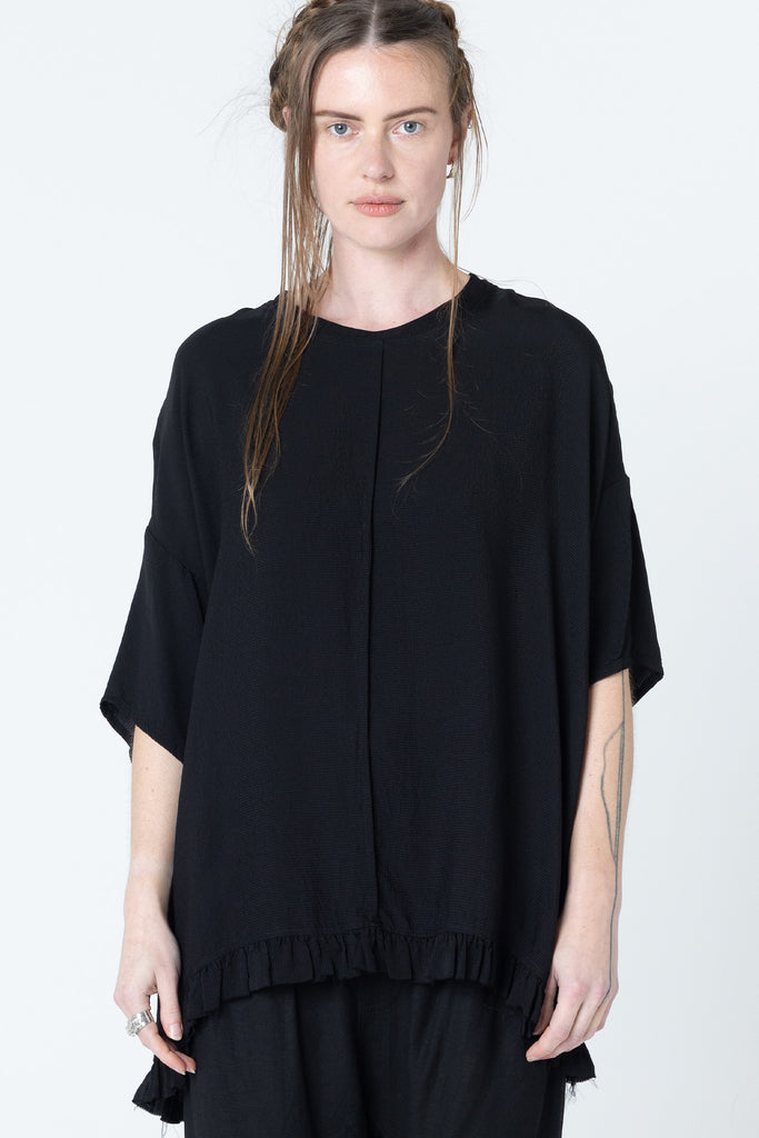 Dance Tee | Black Seersucker - Company Store