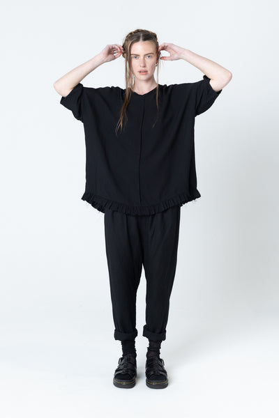 Dance Tee | Black Seersucker - Company Store