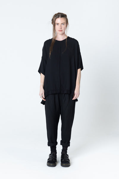 Dance Tee | Black Seersucker - Company Store