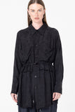 Facts Shirtdress | Black Jacquard - Company Store