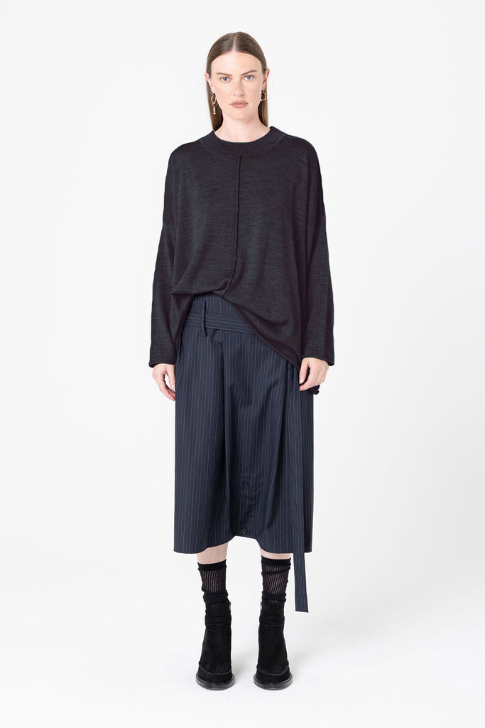 Fine Line Crew | Charcoal