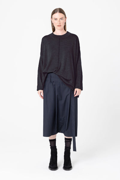 Fine Line Crew | Charcoal