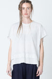 Fold Tank | Ivory Stripe - Company Store