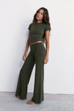 Full Length Yin Flare | Khaki