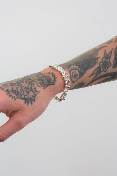 Full Knuckle Bracelet | Silver
