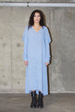 Harvey Dress | Cornflower Grid