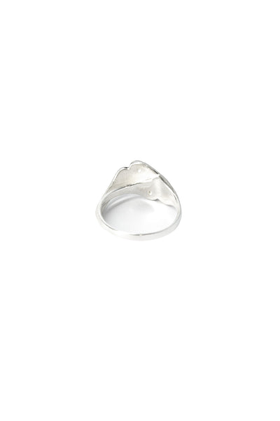 Double Heart Ring | Silver